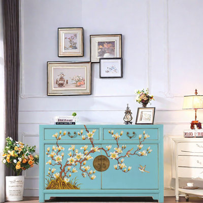 Armoire de véranda décorée classique