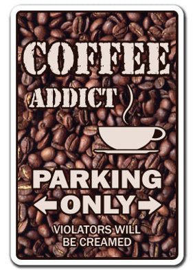 Adhésif décoratif «Coffee Addict»