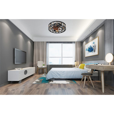 Meridianville Ceiling Fan with LED Lights