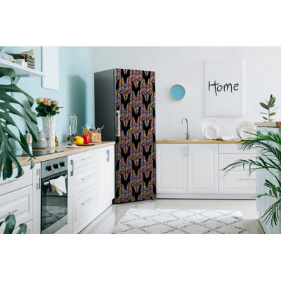 Abstract Door Decal