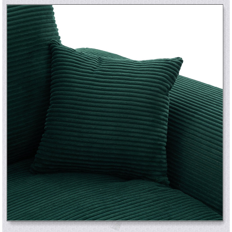 Canapé modulaire modulaire Cloud, canapé moderne confortable avec housses de coussin amovibles pour un nettoyage facile et aucun assemblage requis
