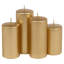 Antoin Unscented Flameless Pillar Candle with Wax Holder-212825063