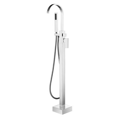 SevenFalls Floor Tub Spout with Diverter