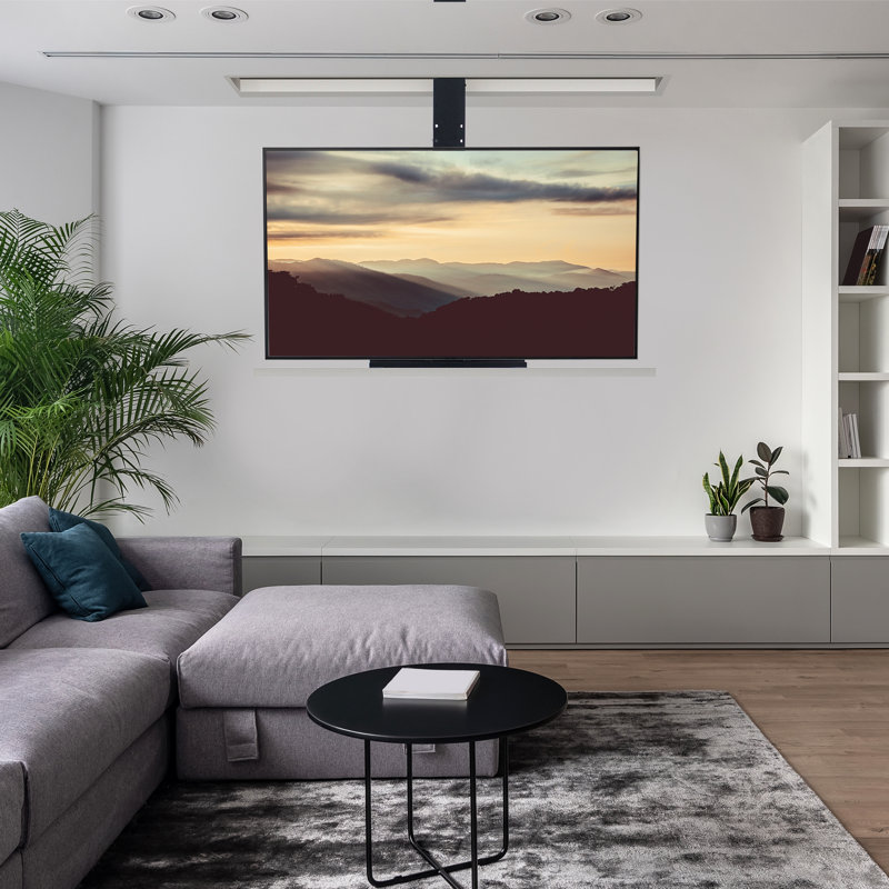VIVO Motorized Drop Down 32" to 55" TV Height Adjustable Ceiling Mount