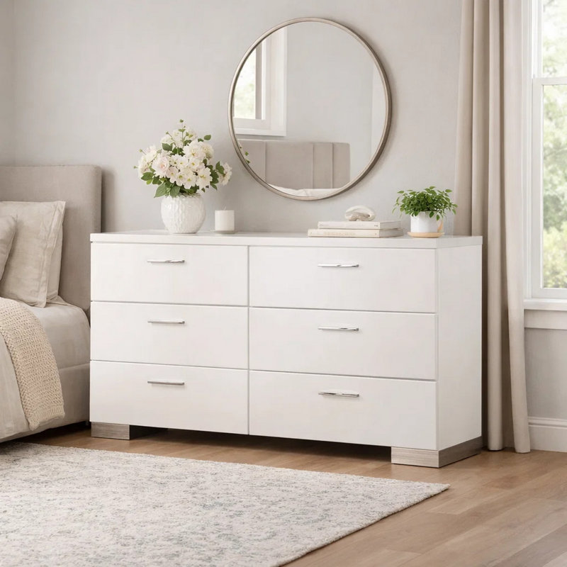 Commode double 6 tiroirs Rogofsky