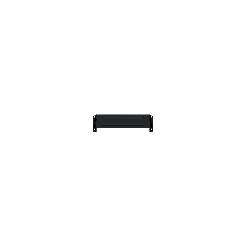 12.5 in x 3.5 in Brass Mail Slot, Black