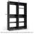 Closet System With 2 Hanging Rods-397025884
