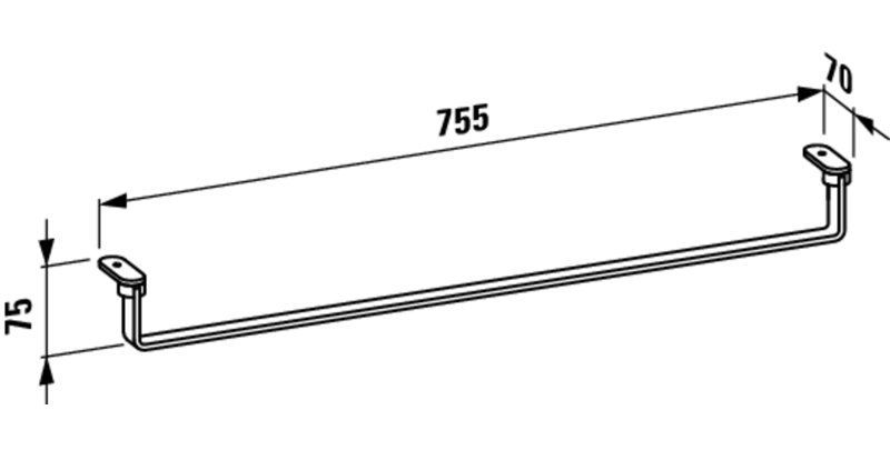 Living City Towel Bar