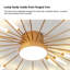 Flush Mounts 29-Light Ceiling Light,Modern LED Heads Flower Shape Ceiling Lights,Living Room-108891266