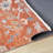 Aldora Ember Red Bloom Power-Loomed Cotton Area Rug-900600459