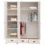 3 Door Wardrobe