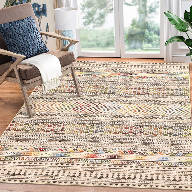 Tapis avec envers antidérapant Lentovich, Rectangle 8 pi 12 po x 12 pi