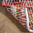 Jymere Handmade Tufted Chevron Red/ Multicolored Rug-956205696