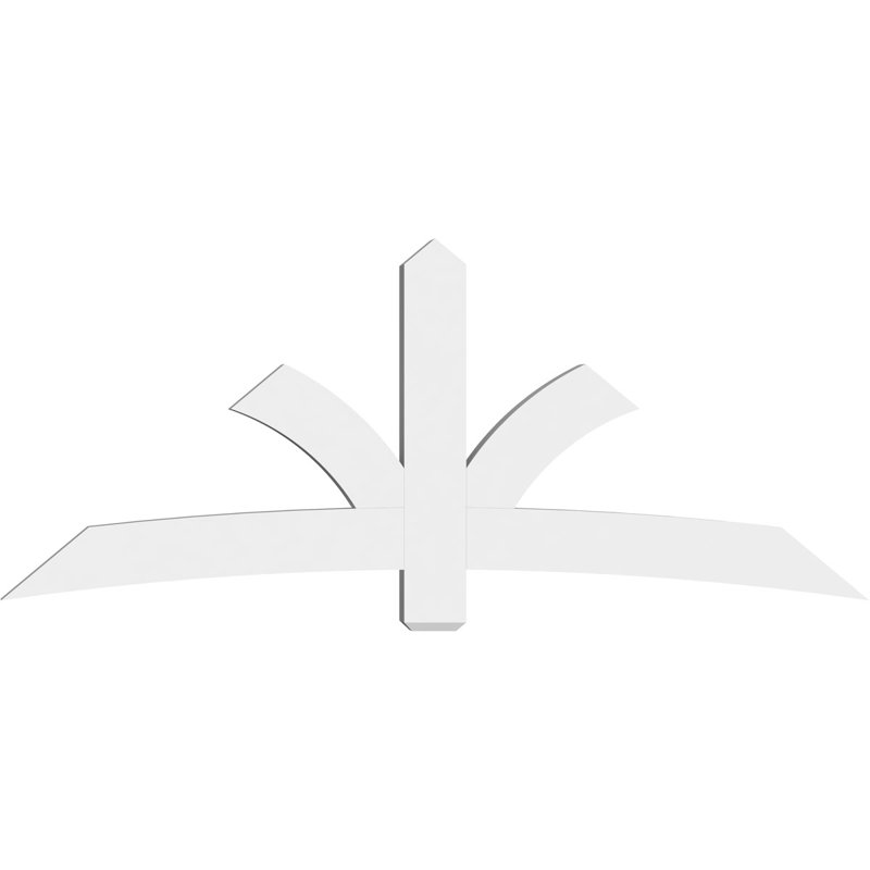 Support pour pignon Davenport, H 35 po x l 84 po (pas: 10/12), P 4 po x F 6 po, PVC