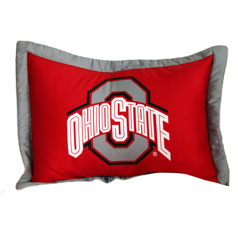 NCAA Cotton Blend Sham Set