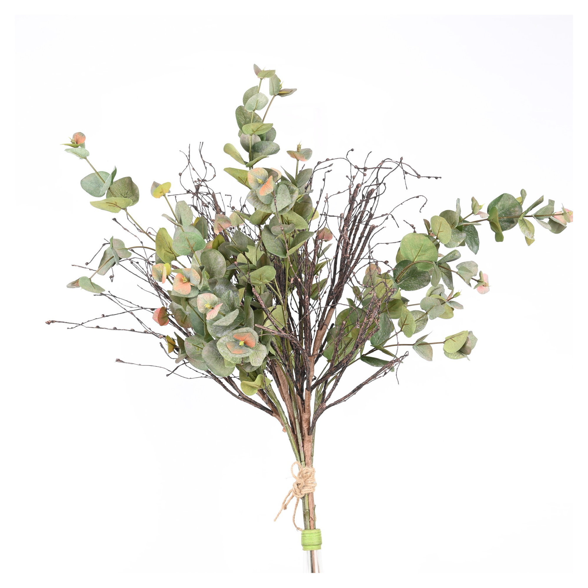Jefferson Artificial Spray Stem, Faux Branches for Vase Filler, Green