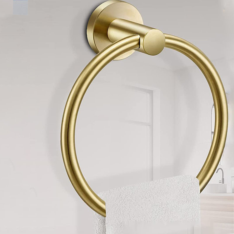 6 - Piece Bathroom Hardware Set, Gold