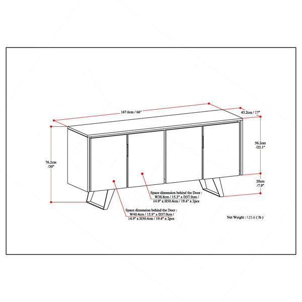 Dimensions du produit