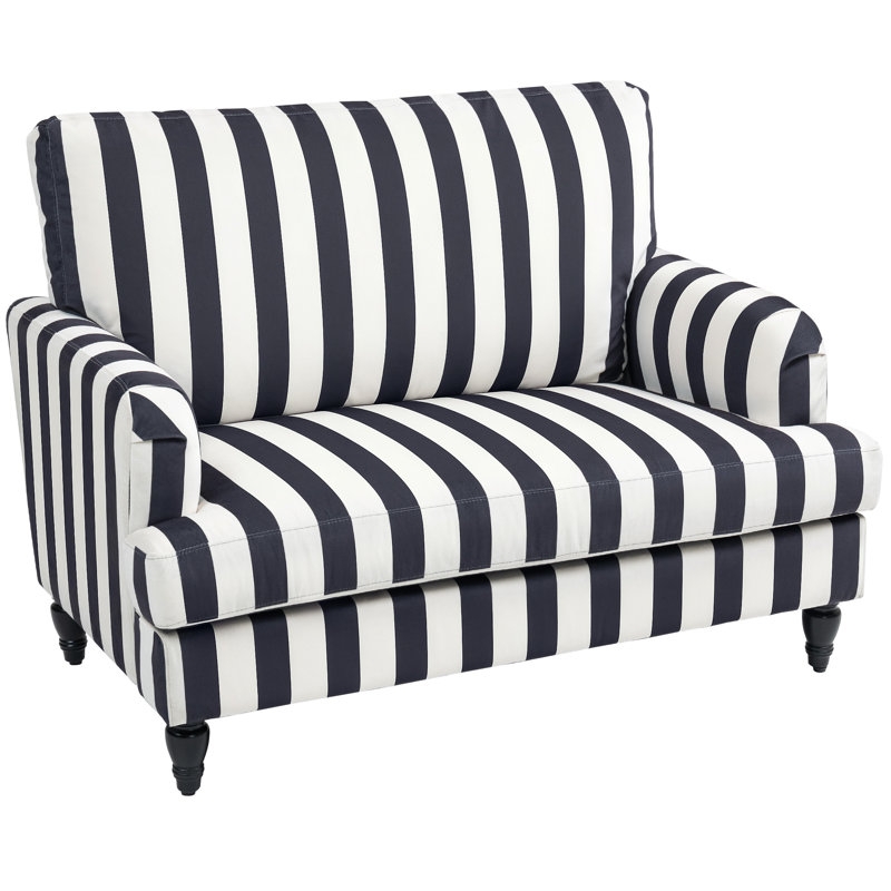 115cm Velvet Armchair, Black