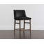 Halden Upholstered Stool with Metal Frame-477245737-529050664