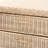 Camodeca Japandi Sun Bleached Rattan 3-Drawer Nightstand