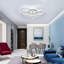 Daizjah 4-Light LED Flush Mount Ceiling Light