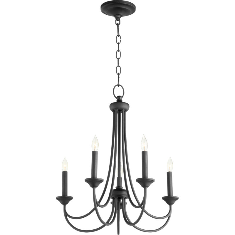 Lustree 5 lumières façon bougie/classique Polito
