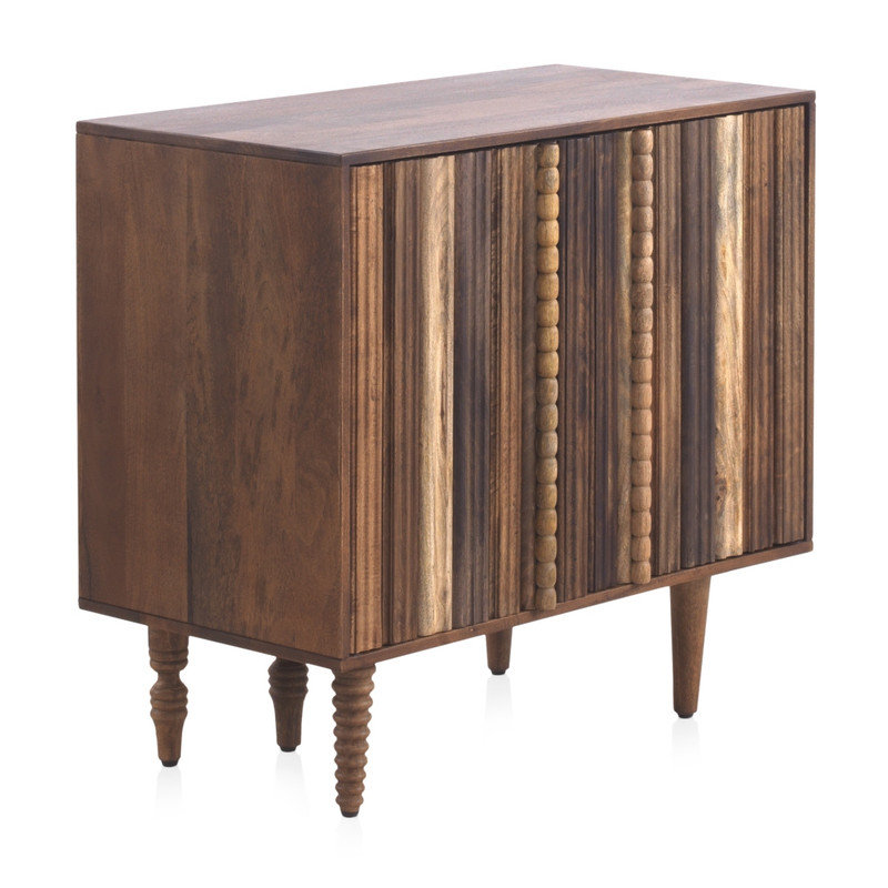 Sideboard Athan aus Massivholz 85 cm