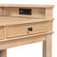 Ensemble de table de salle à manger 4 pièces pour 3 personnes, ensemble de table et chaises de cuisine rétro avec 3 tiroirs de rangement, idéal pour les petits espaces-131983372-131983374-131983375-131983376