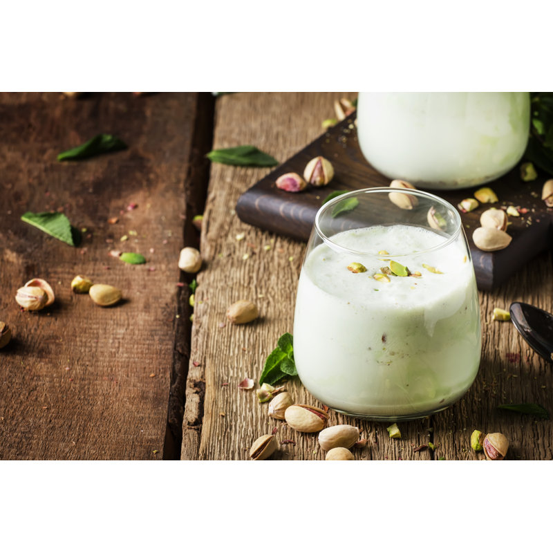 Pistachio Milk by 5PH - Wrapped Canvas Print, 61cm H x 91cm W x 3.8cm D