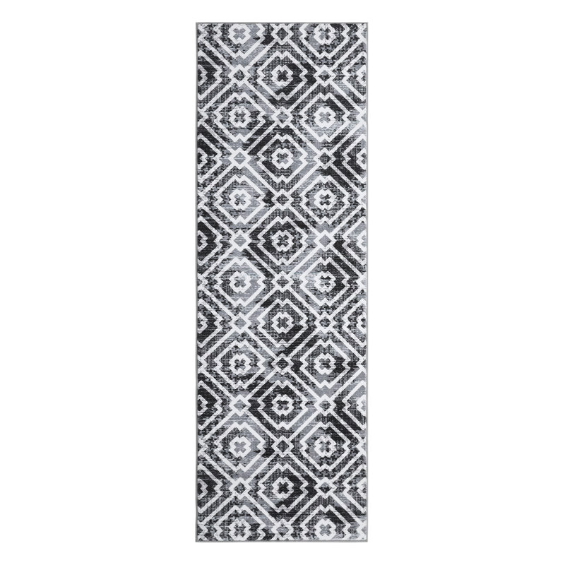 Indoor Area Rug Modern Geometric Printed Carpet For Living Room Bedroom Washable Stain Resistant Carpet Low Pile Non Slip Rug Soft Floor Mat Ultra-Thin Entrance Hallway Carpet Simple Rugs Dorm Office Laundry Farmhouse Decor