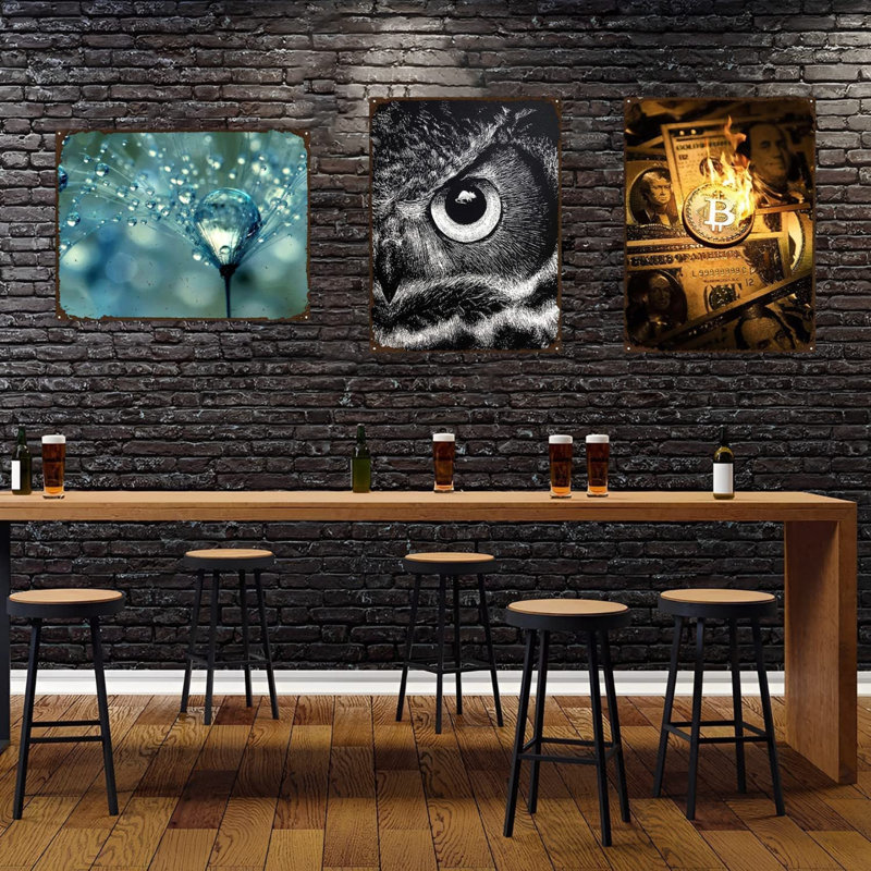 Rustic Wall Decor on Metal