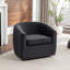 Fauteuil demi-tonneau pivotant de 33,5 po Odey-1681746778