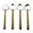 Inox Artisans Plateau Heart Spoon 4 Pc. Set