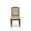 L'ensemble de salle à manger 5 pièces comprend une table de salle à manger rectangulaire moderne et 4 chaises de cuisine en cuir PU beige clair, finition noyer antique-864957840-843223546-843223542