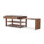 Divina Kitchen Island-Warm Grey Marble
