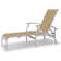 Chaise longue inclinable Askar