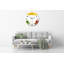 Jovaen Glass Wall Clock