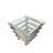 24" Square Modern Stainless Steel End Table-464386150