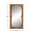 Musgrove Solid Wood Rectangle Wall Mirror