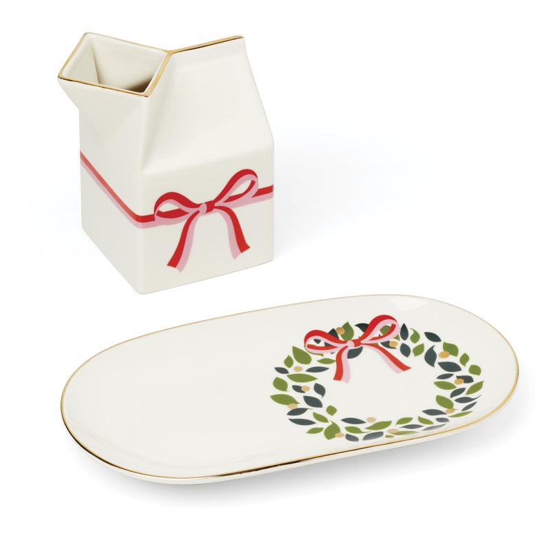Plateau en porcelaine Kate Spade New York