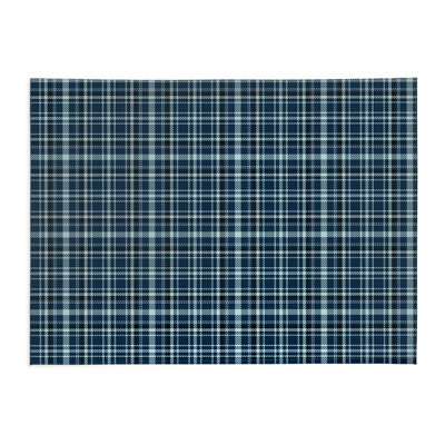 Rocky Tartan Non-Slip Outdoor Rug
