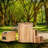 Anyi 110 Volt 1 - Person Red Cedar Round Plug and Play Ice Tub