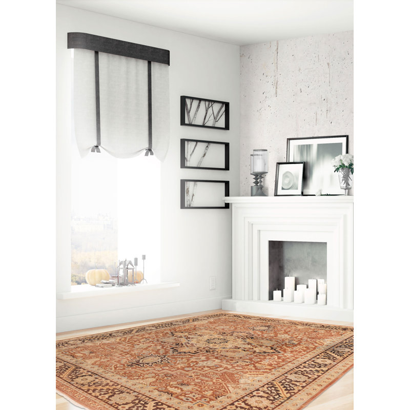 Jamshidpour Copper Rug 7'10" x 10'1"