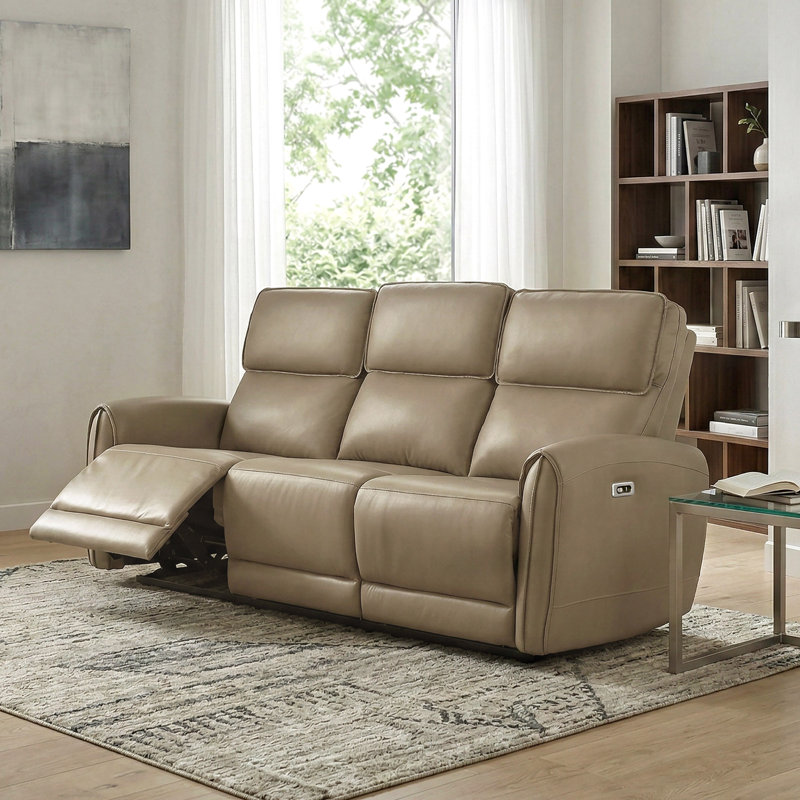 Canapé électrique Lund, Beige
