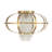 Idlewild 1-Light Ceiling Light in Warm Brass-730736635