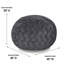 Fauteuil à billes en fausse fourrure gris-1696448439