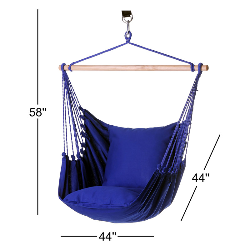 Chaise hamac, Bleu