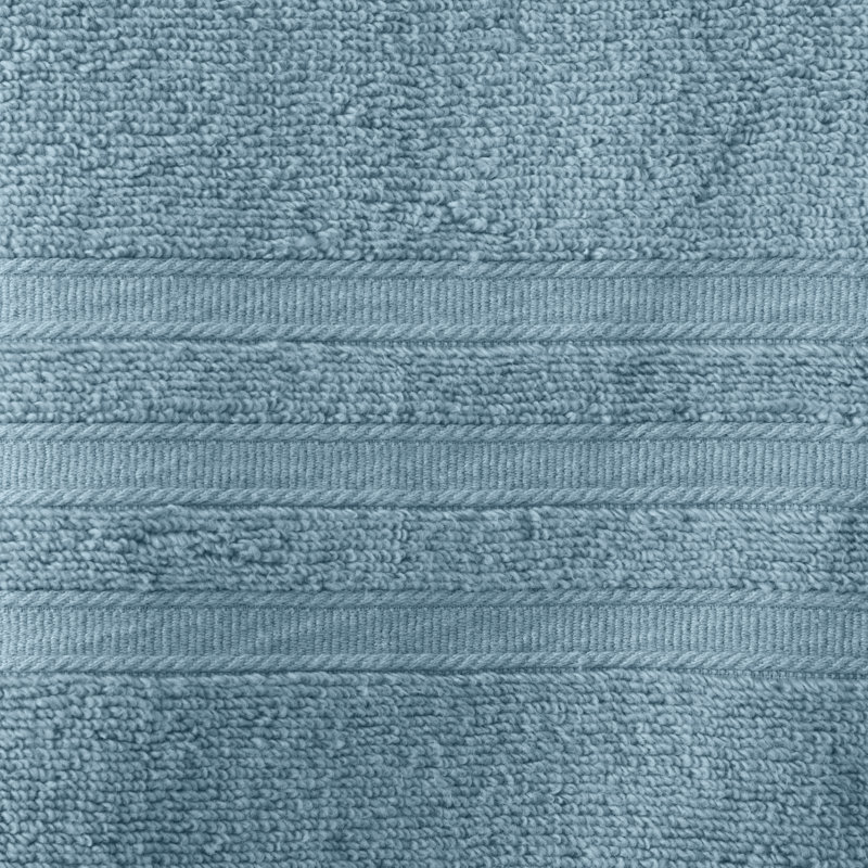 Zero Twist Bath Towel, Blue