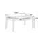 Table de salle à manger avec tiroirs encastrés et plateau de rangement 1 pièce-551431665